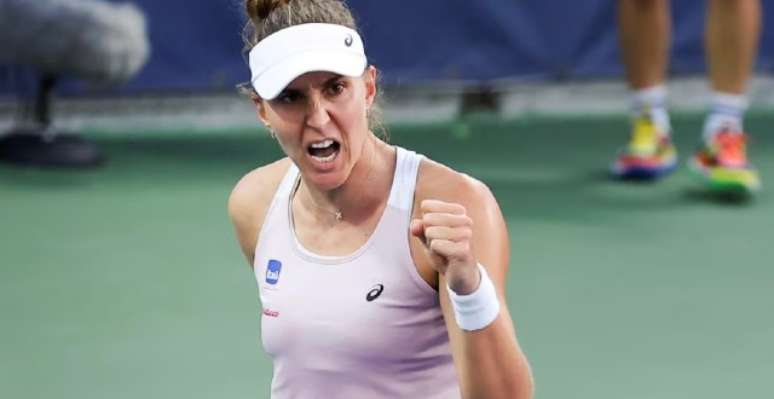 Bia Haddad vibra com vit&oacute;ria no US Open 