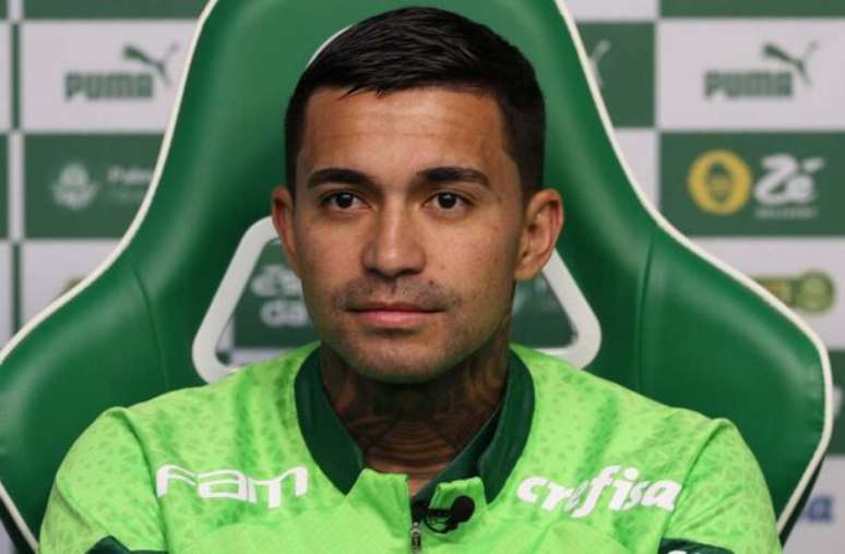 Cesar Greco/Palmeiras - Legenda: O jogador Dudu sofreu golpe de mais de R$ 20 milhões / Jogada10