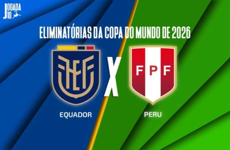 Equador (de vermelho) enfrentou o Brasil na rodada passada e vendeu caro a derrota. Nesta terça, é favorito diante do Peru.