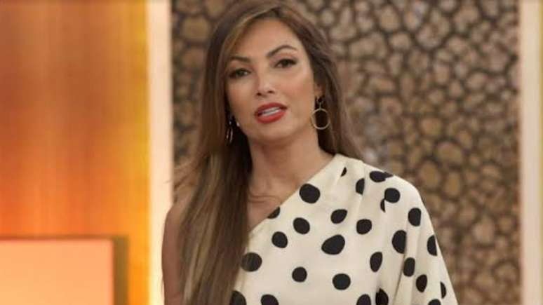 Patr&iacute;cia Poeta no "Encontro". Reprodu&ccedil;&atilde;o/ Globo