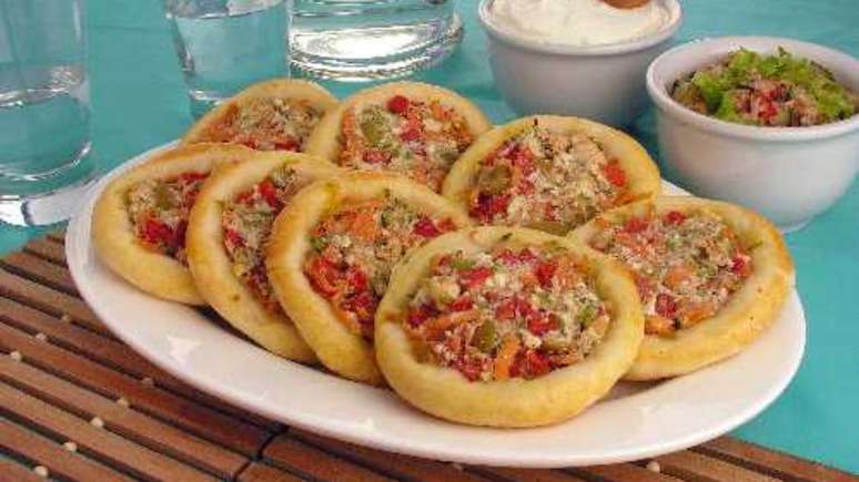 Esfirra de legumes e ricota – Foto: Stela Handa