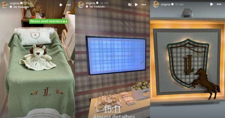 Virginia anuncia nascimento do terceiro filho com Z&eacute; Felipe.