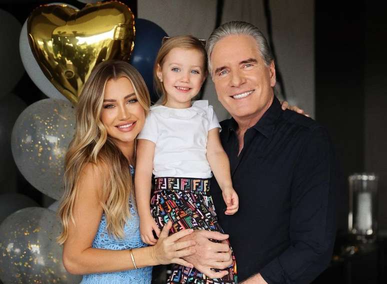 Aos 4 anos, filha de Roberto Justus e Ana Paula Siebert tem investimentos em banco