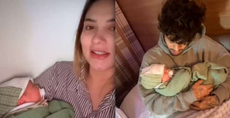 Virginia Fonseca's third child is born Virginia Fonseca's third child is born