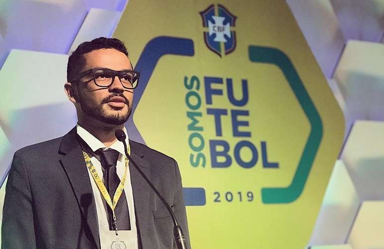 Caio Palma na CBF 
