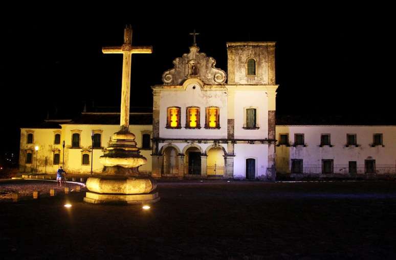 Praça São Francisco, em São Cristóvão, em Sergipe 