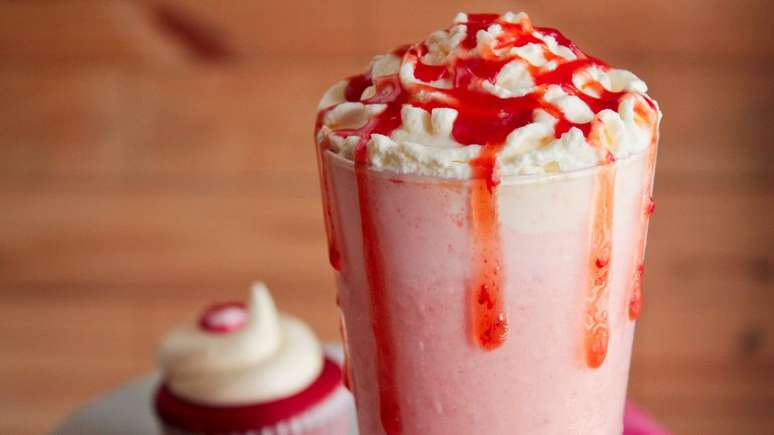 Milkshake de morango – Foto: Shutterstock