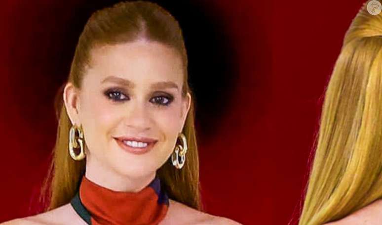 Vestido de couro, lenço e scarpin: Marina Ruy Barbosa prova como usar marrom do look à maquiagem.