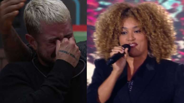 Nick Cruz se emociona com performance de Leidy Murilho no "Estrela da Casa"