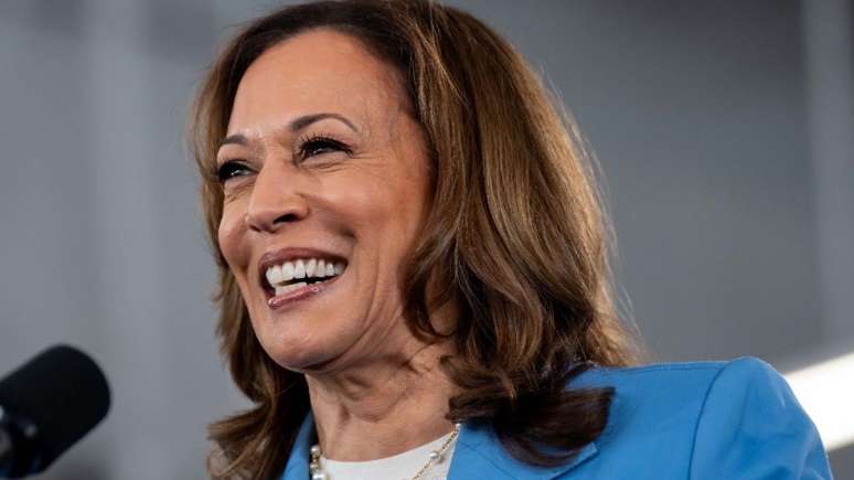 Kamala Harris pode se tornar a primeira mulher a ser presidente dos Estados Unidos, caso seja eleita