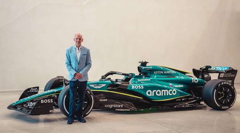 O homem e a máquina: primeira foto oficial de Newey com a Aston