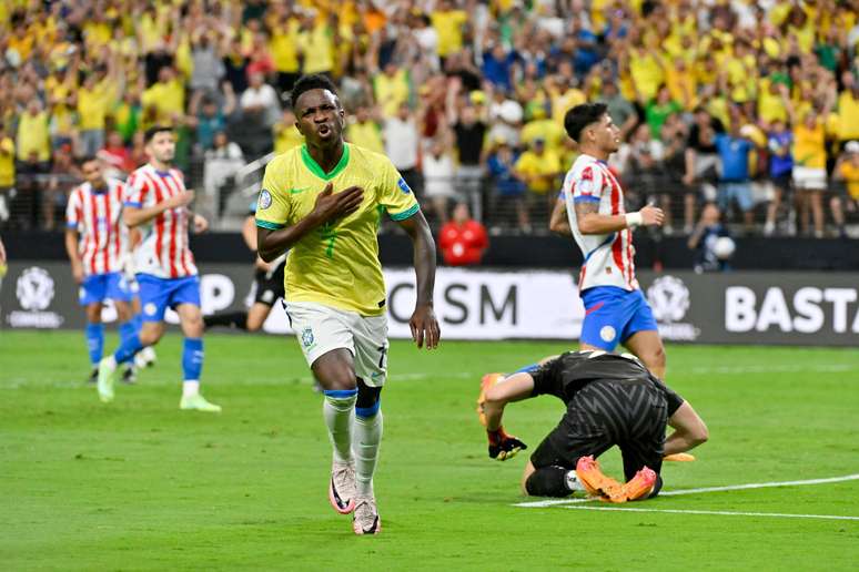 Será que teremos novos gols de Vini Jr. em Paraguai x Brasil pelas Eliminatórias Sul-Americanas da Copa do Mundo?