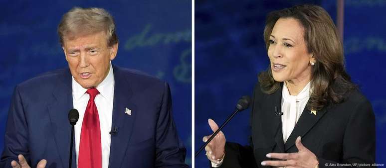 Debate foi o primeiro encontro entre Harris e Trump 