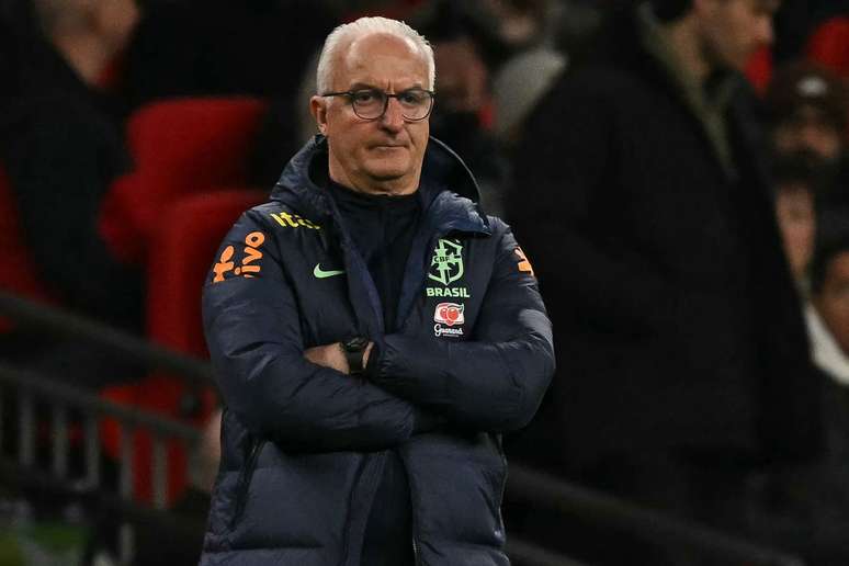 Dorival Júnior em sua estreia pela Seleção Brasileira 