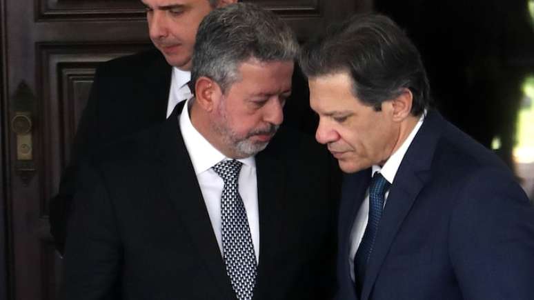 Haddad se reuniu com Lira na Residência Oficial da Câmara nesta quarta-feira, 11.