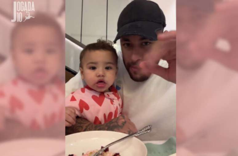Neymar Shows ‘Cute Moment’ With Mavie