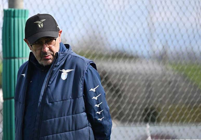 Sarri ficou por três temporadas no clube da Cidade Eterna –