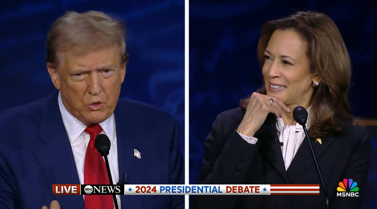 Trump e Kamala se enfrentam em debate 