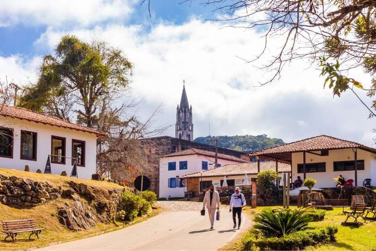 Santa Bárbara é um dos primeiros povoados da região da Serra do Caraça