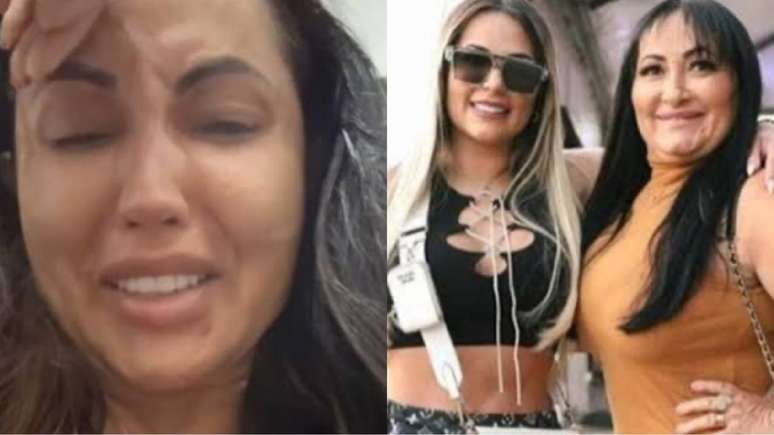 Daniele, uma das irmãs Deolane Bezerra, saiu em defesa da mãe, Solange (Imagens: Reprodução - Instagram / Montagem - RD1)