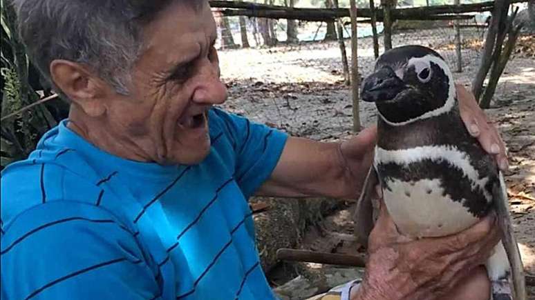 O pescador João na companhia de Dimdim