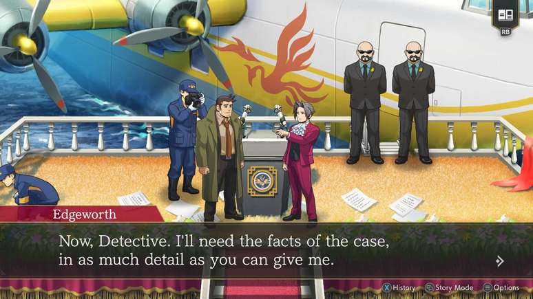 Miles Edgeworth precisa investigar e solucionar casos dificeis em Ace Attorney Investigations Collection