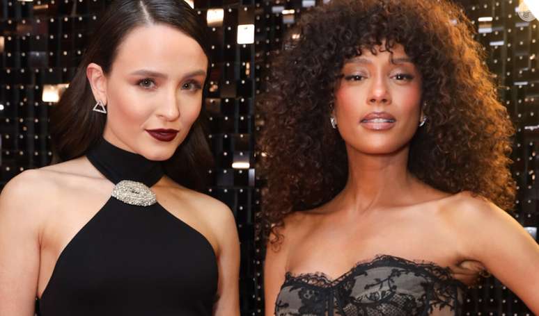 Vestido preto no Inverno: Larissa Manoela e Taís Araújo fazem 'dobradinha' fashion com peças elegantes. Veja fotos dos looks!.