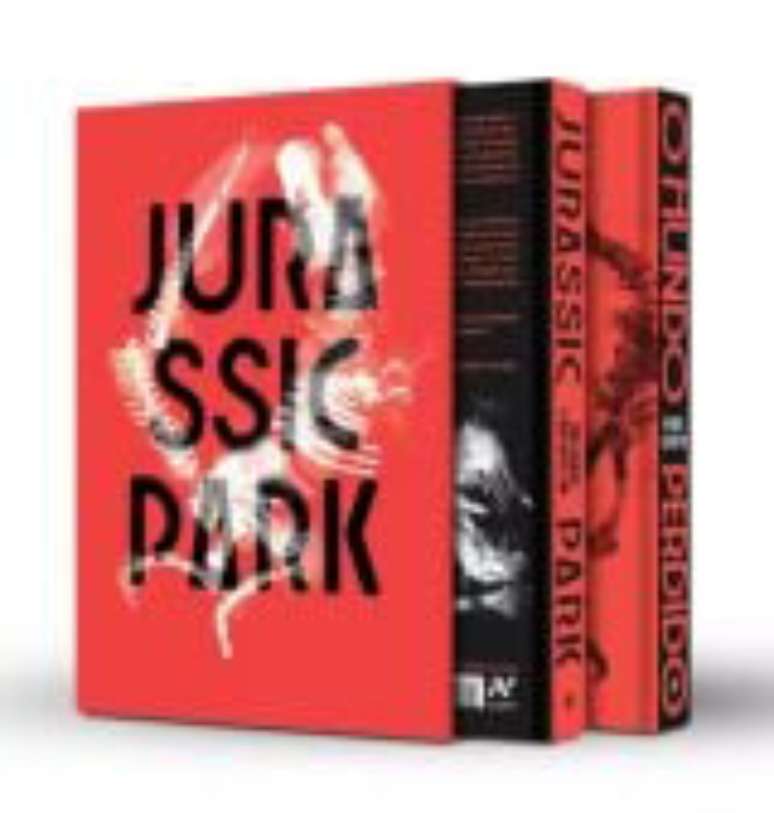 Box de livros Jurassic Park