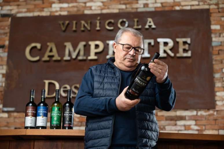 João Zanotto, diretor da Vinícola Campestre, está à frente de um dos maiores sucessos do mercado vinícola brasileiro: a Pérgola