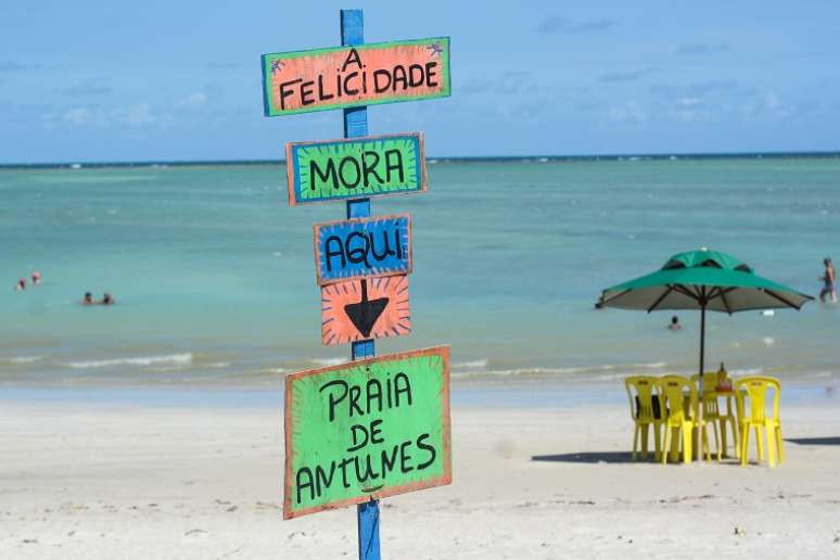 Praia de Antunes em Maragogi, Alagoas