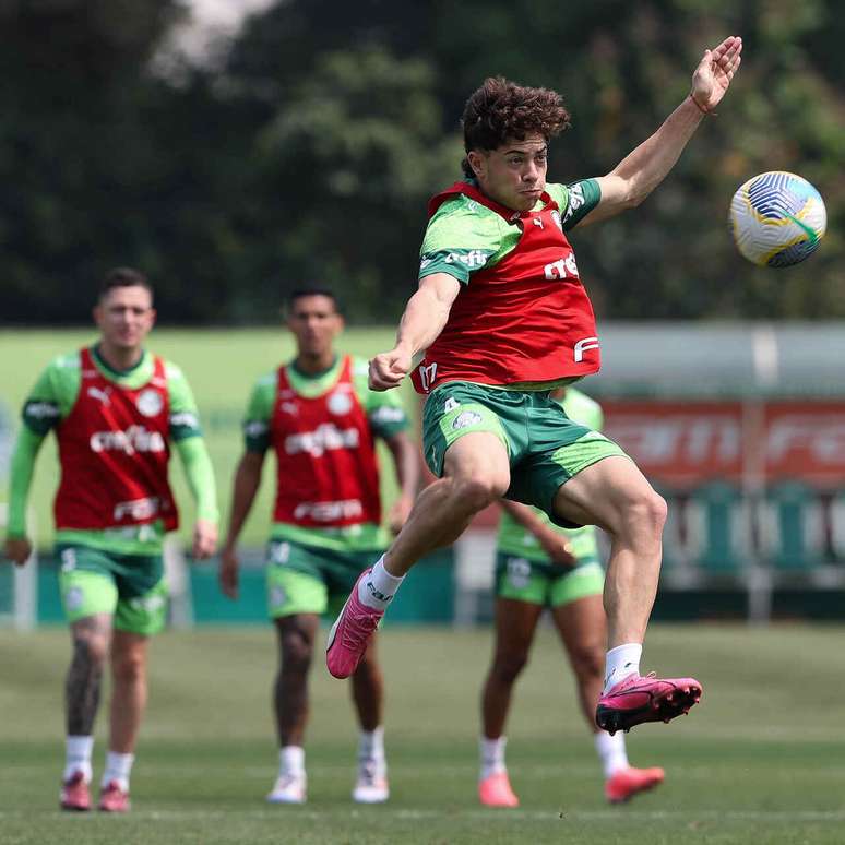 Treino do Palmeiras deste sábado, na Academia de Futebol –