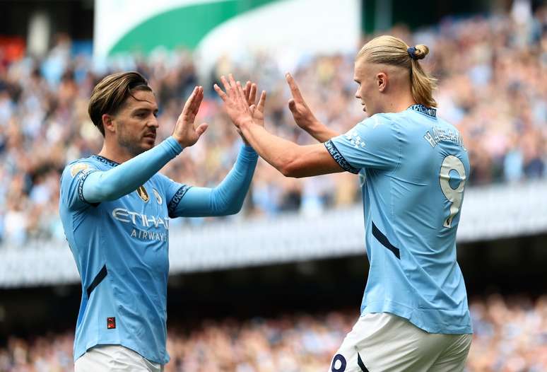 Haaland e Jack Grealish. 