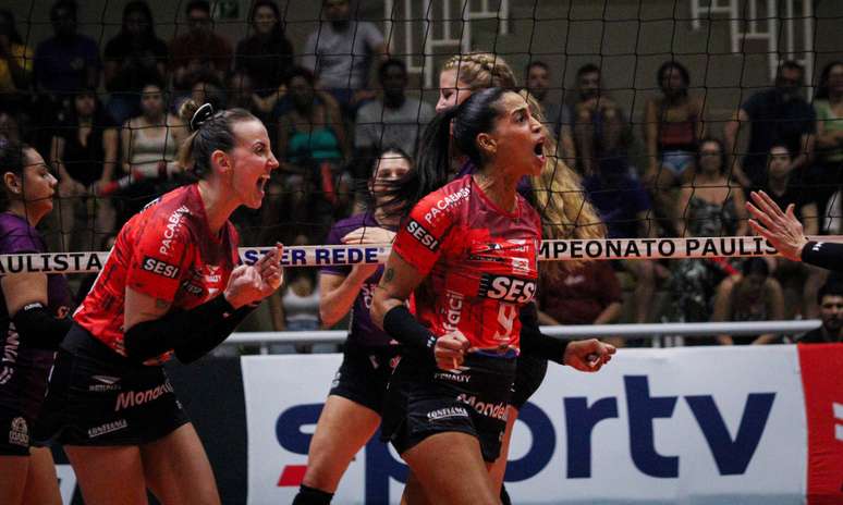 Sesi Vôlei Bauru vence rival e se isola na liderança do Paulista 2024 (Foto - Felipe Wiira - Sesi-SP) (1)