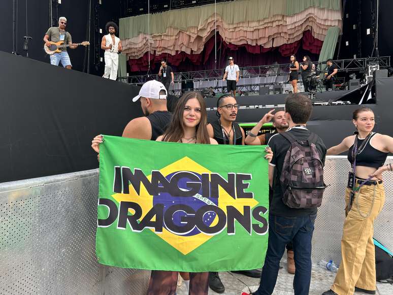 Fernanda é fã de Imagine Dragons desde 2013