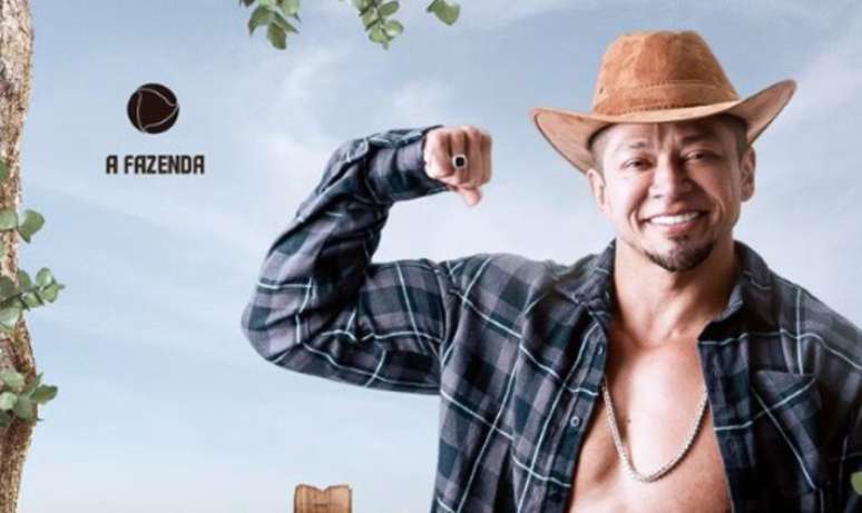 Gilson de Oliveira em foto de divulgação como participante do reality show 'A Fazenda 16', que estreia na Record em 16 de setembro de 2024