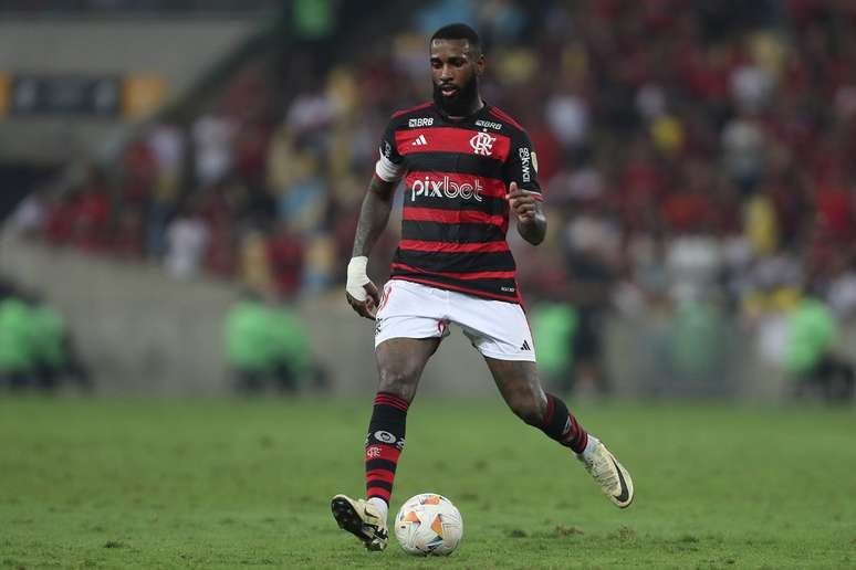 Gerson no duelo contra o Vasco. Photo by: Wagner Meier/Getty Images