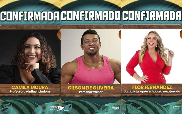 Camila Moura, Gilson de Oliveira e Flor Fernandez são os primeiros confirmados em A Fazenda 2024 