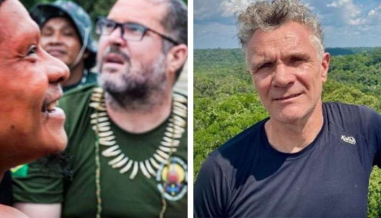 Bruno Araújo Pereira e Dom Philips foram mortos a tiros na região do Vale do Javari, no início de junho.