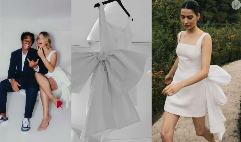 R,000 Minidress and Louboutin Heels: Gabriely Miranda’s Bridal Look at Her Wedding to Endrick