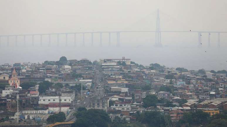 As queimadas são principal fator poluente em Manaus