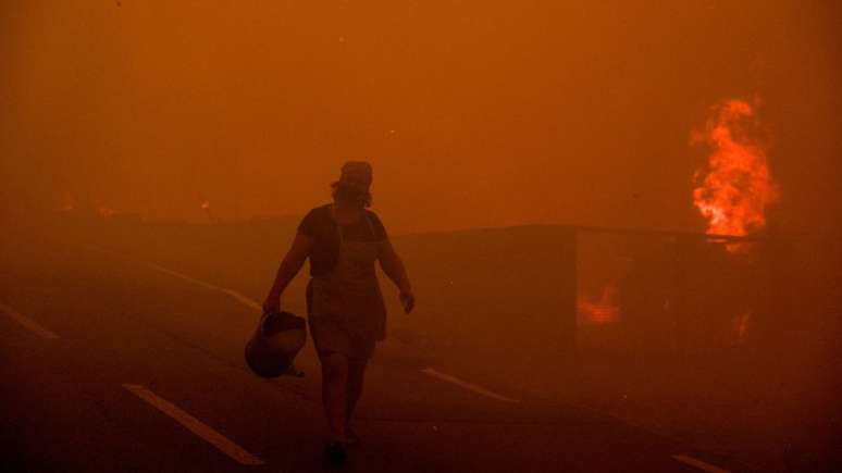 Incêndios castigam a região central de Portugal