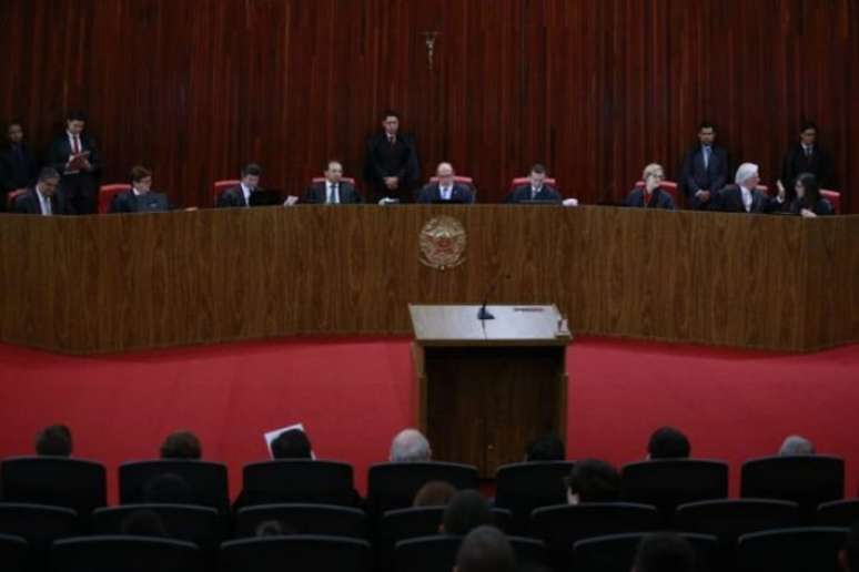 O plenário do Tribunal Superior Eleitoral (TSE)