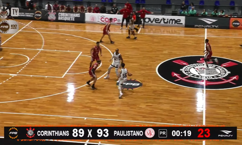 Conrinthians e Paulistano pelo paulista de basquete