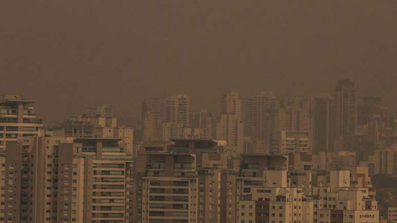 Em 9 de setembro, São Paulo teve o ar mais poluído do mundo