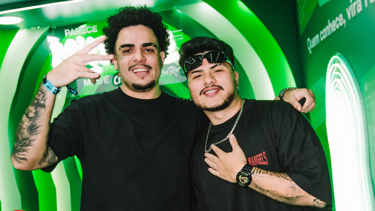 Dupla do Podpah curtiu primeiro fim de semana do Rock in Rio 2024