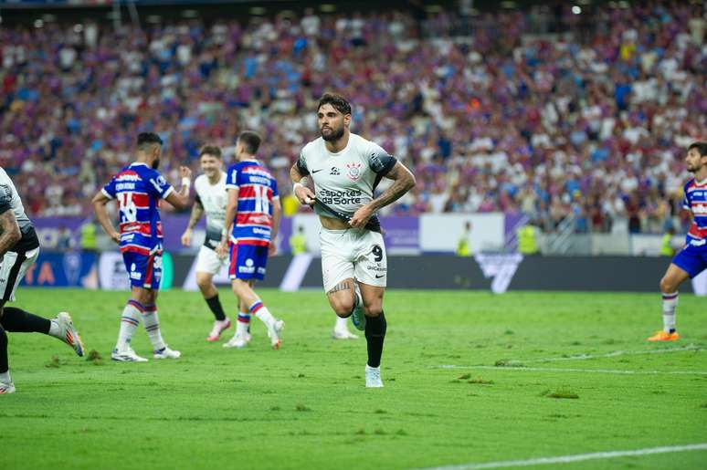 Yuri Alberto, em partida do Corinthians contra o Fortaleza nesta terça-feira, 17 de setembro