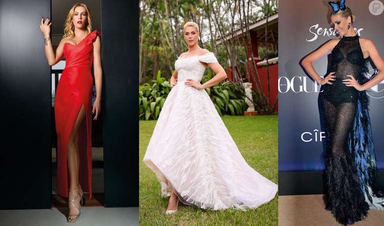 Confira alguns looks arrasadores usados por Ana Hickmann que foram assinados pela estilista famosa Letícia Manzan.