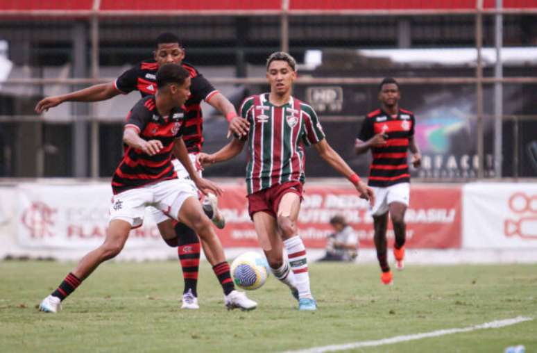 Flamengo e Fluminense estão empatados nas quartas de final do Brasileirão Sub-17