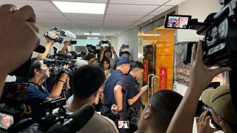 A polícia de Taipei, capital de Taiwan, está investigando a relação da Gold Apollo com os pagers