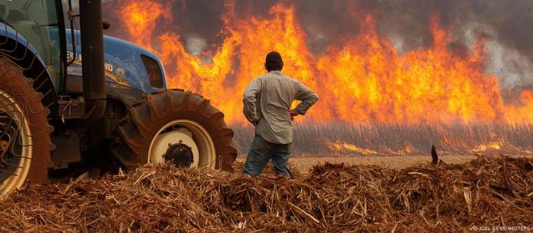 Brasil enfrenta grandes incêndios neste ano impulsiona em parte por seca histórica